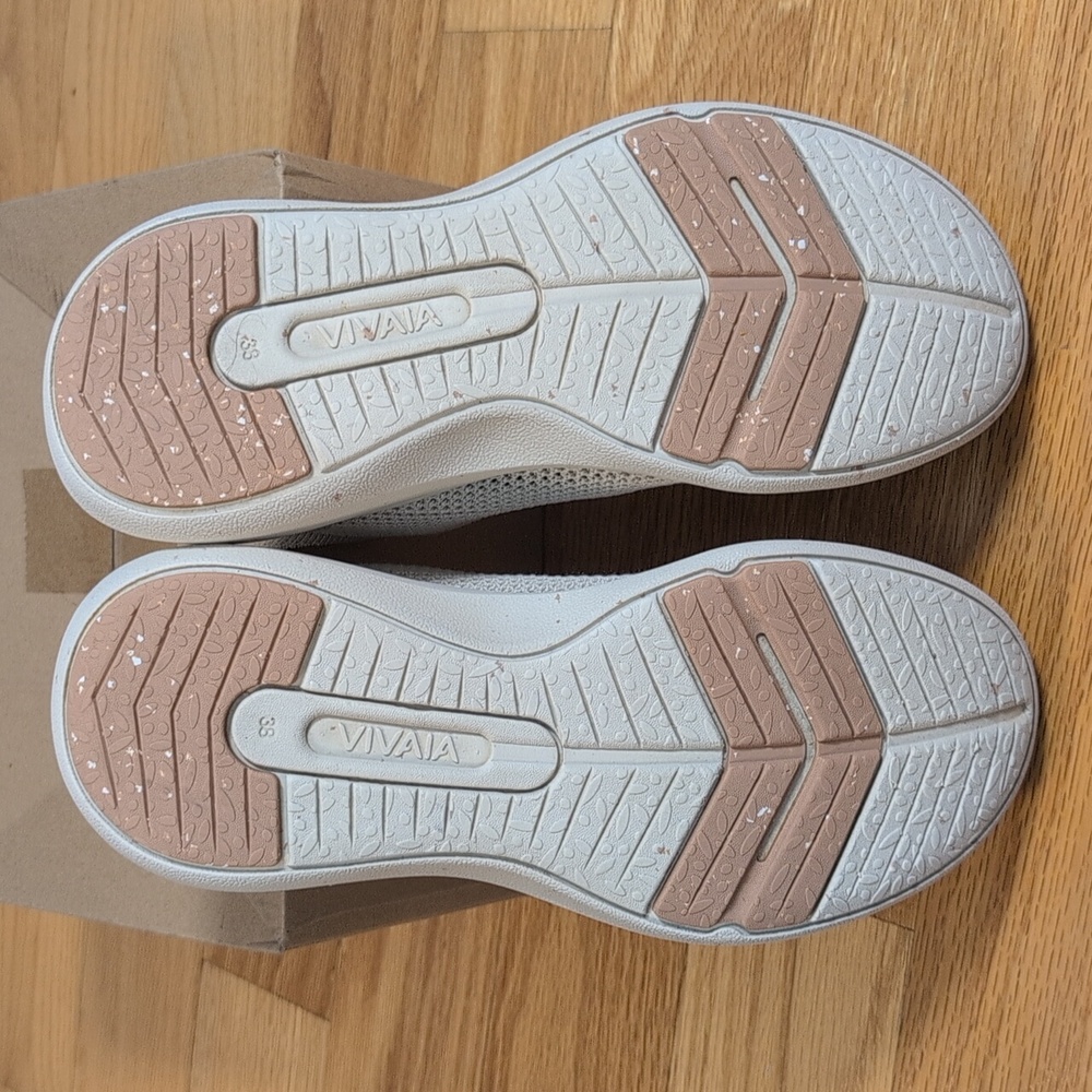 Vivaia Unisex Sliders Wool Sober Nature Sneakers Size38 - W7/M5.5 - Picture 7 of 15